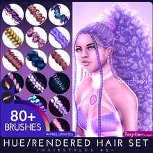 Load image into Gallery viewer, Hair Styles #2 • Full Color Styles
