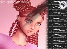 Load and play video in Gallery viewer, Hair Styles #2 • Full Collection
